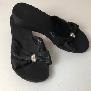 Women’s sandals all black very comfortable cute